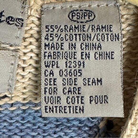 Vintage Northern Isles Petites Hand-embroidered Vest Americana PS - Picture 5 of 10